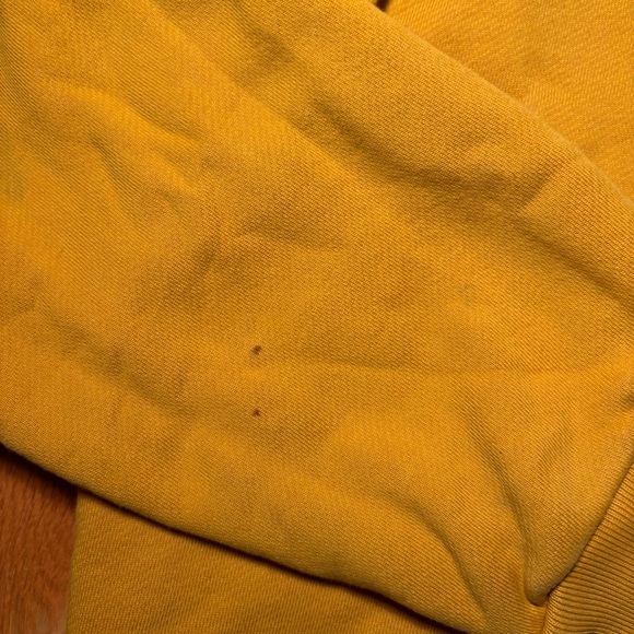 AMIRI Paisley Gold Blue Logo Crewneck Sweatshirt - Picture 9 of 9